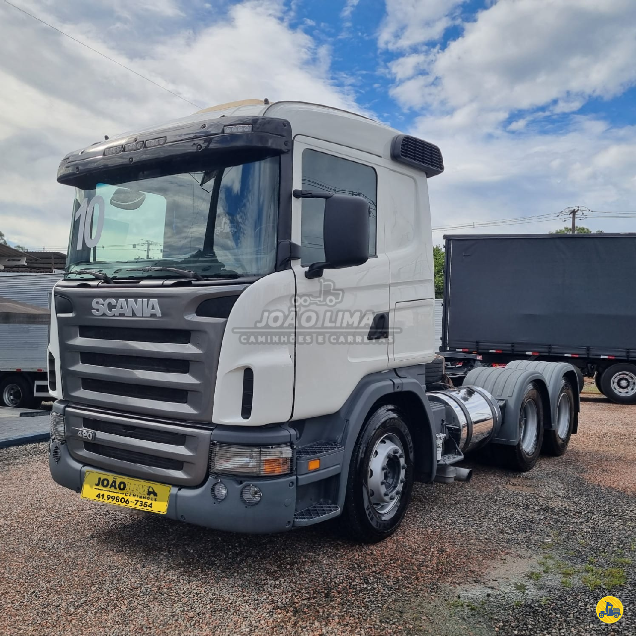 CAMINHAO SCANIA SCANIA G420 Cavalo Mecânico Cavalo 6x2 João Lima Caminhões SAO JOSE DOS PINHAIS PARANÁ PR